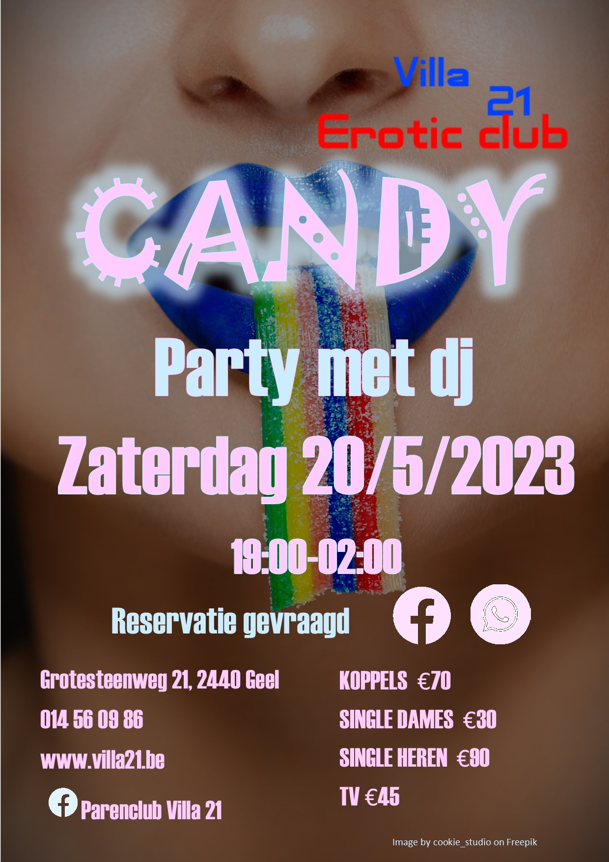 Zaterdag Candy Party