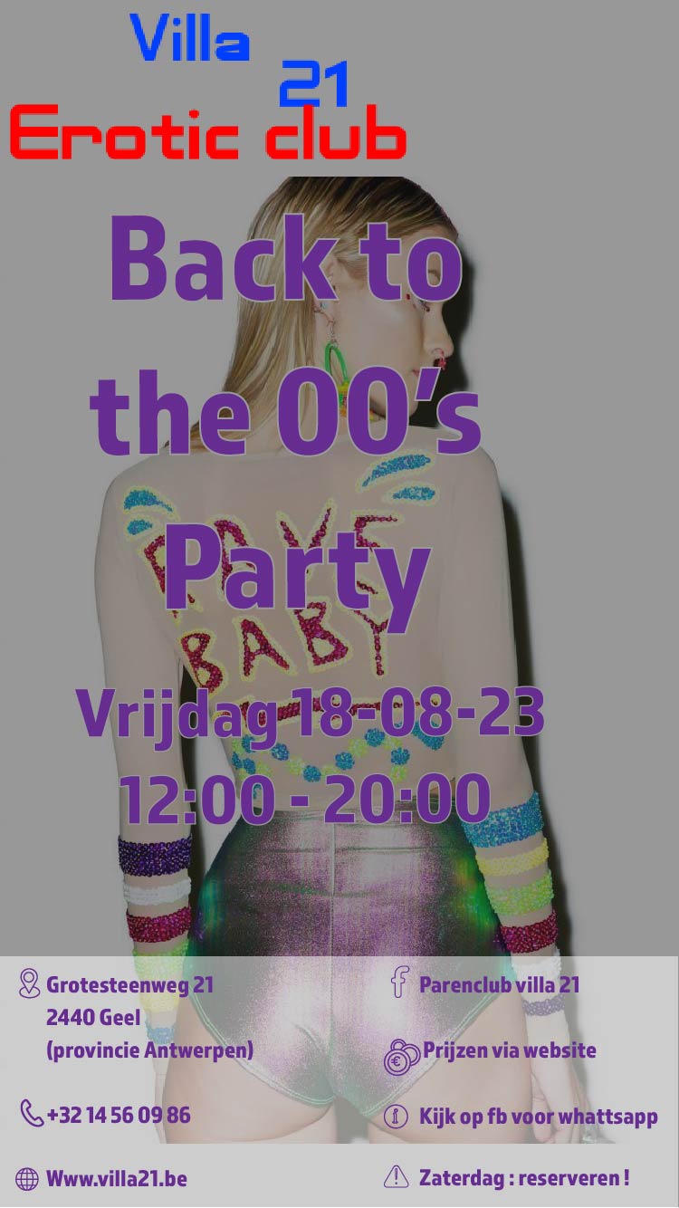 Back to the 00's party