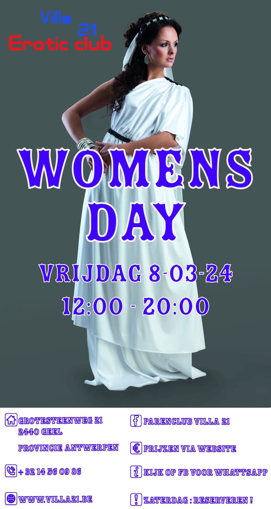VRIJDAG: Women’s Day