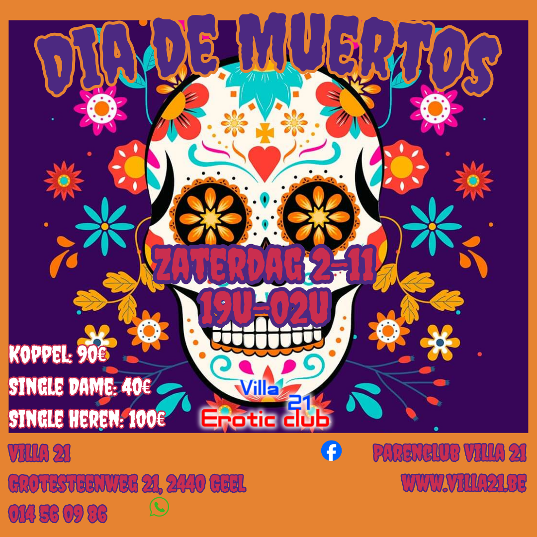 dia de muertos zaterdag